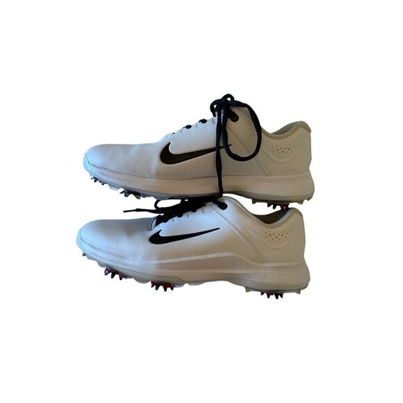 Nike Mens White Lace Up Round Toe Zoom TW Tiger Woods Golf Shoes Size 7.5 - Picture 13 of 16